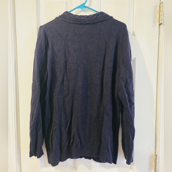Gorgeous navy xl sweater - Picture 2 of 3